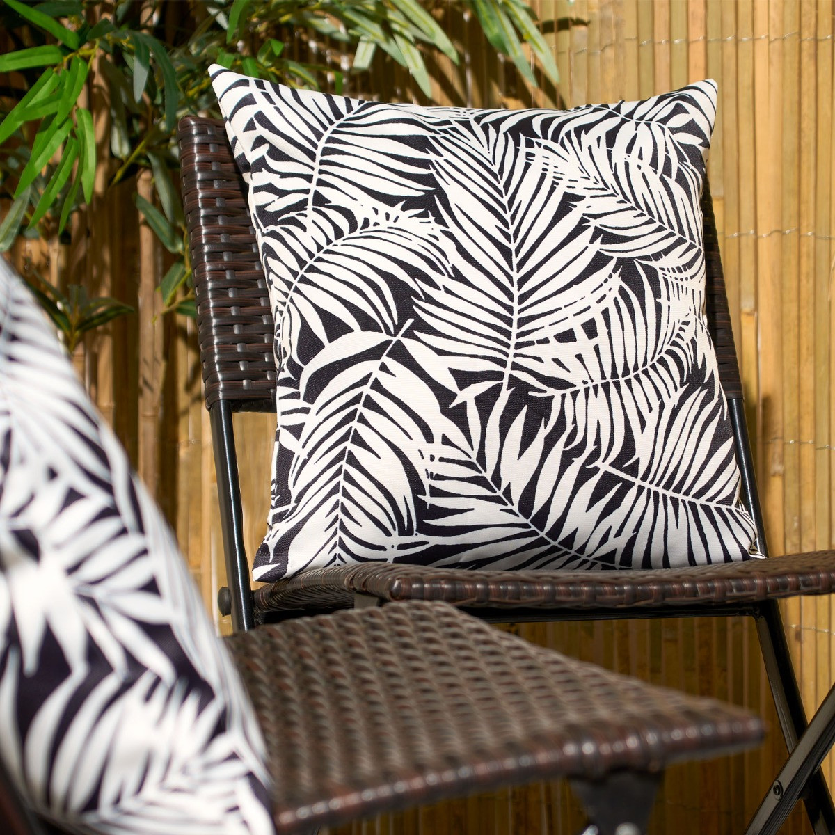 Black purchases Outdoor Pillow