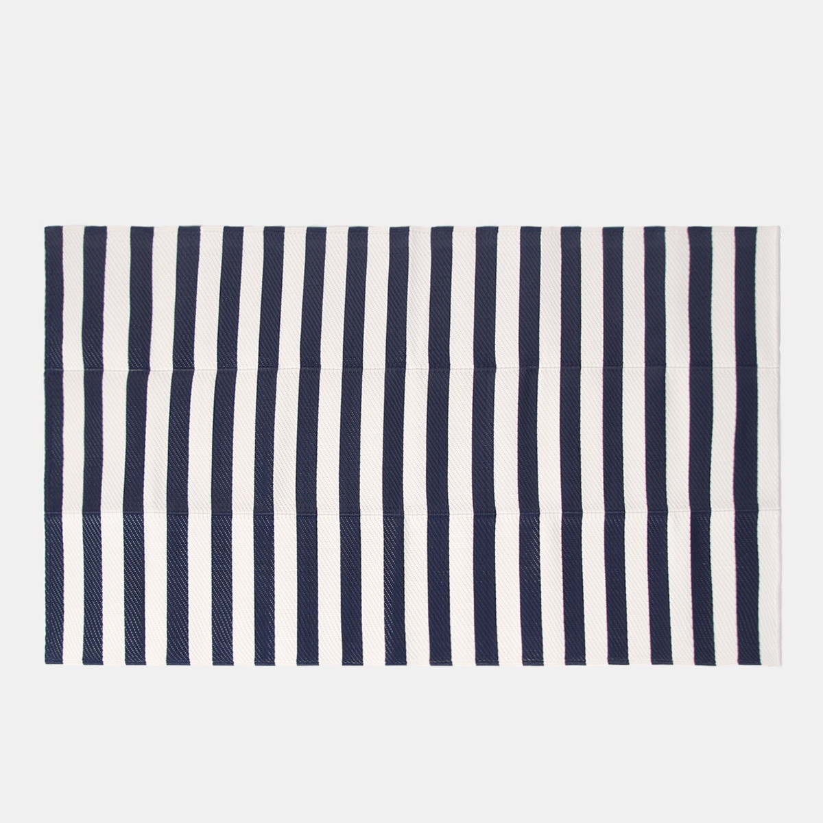 OHS Stripe Outdoor Rug - Navy/White>