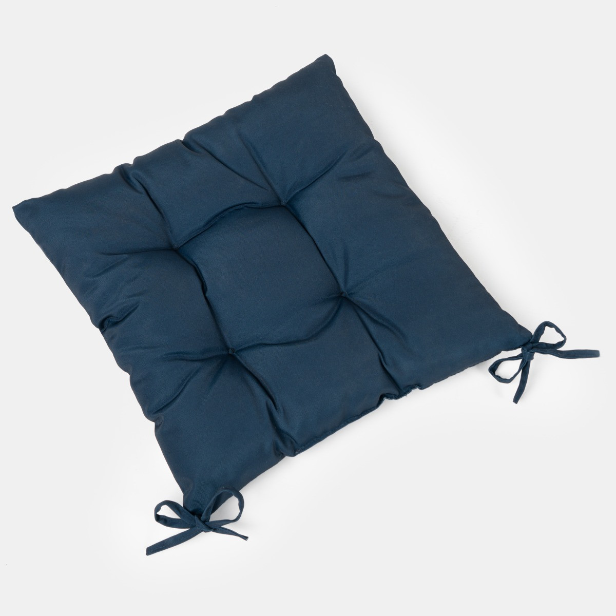 OHS 2 Pack Water Resistant Seat Pads, Navy - 40 x 40cm>