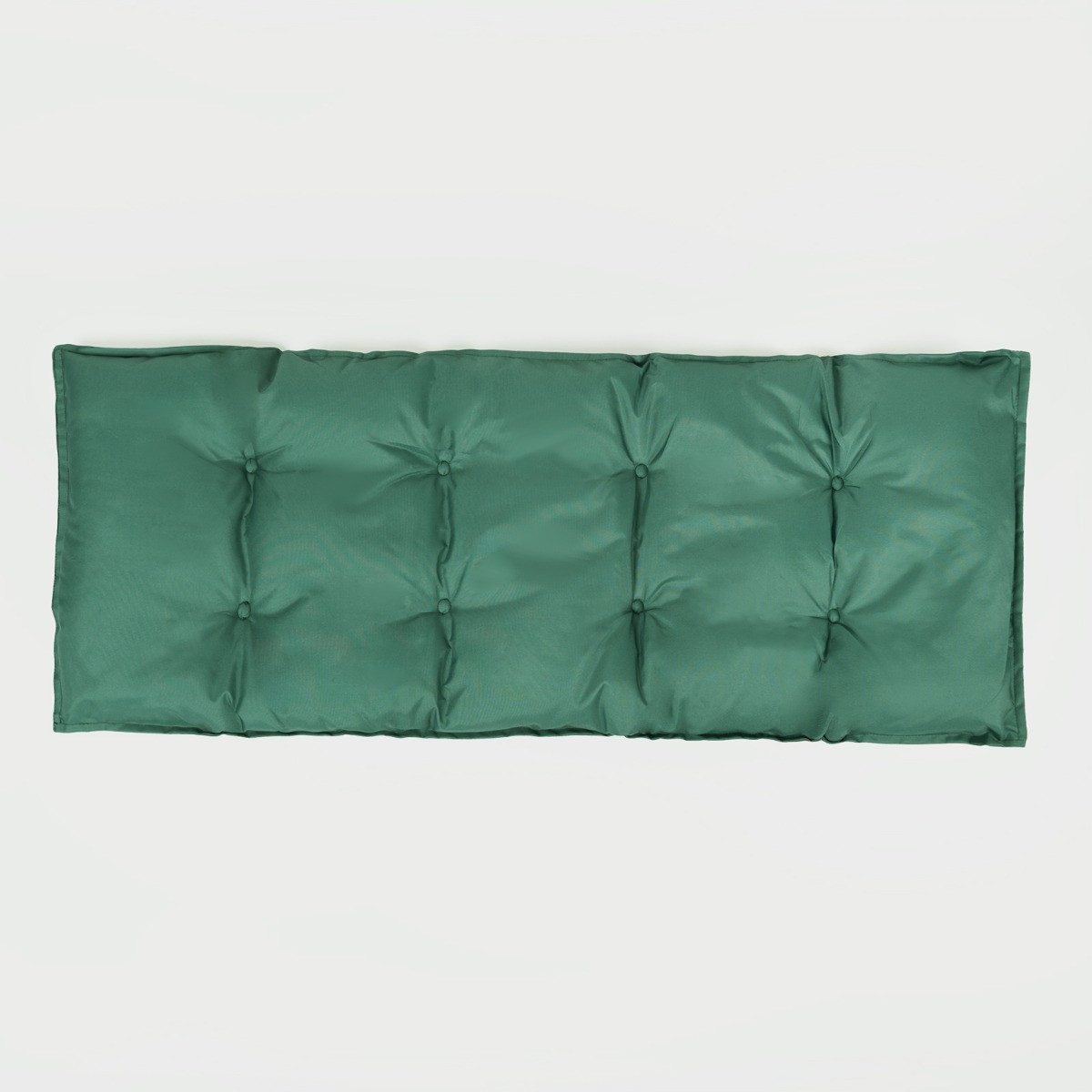 OHS 2 Seater Water Resistant Bench Pad, 110cm x 40cm - Forest Green>