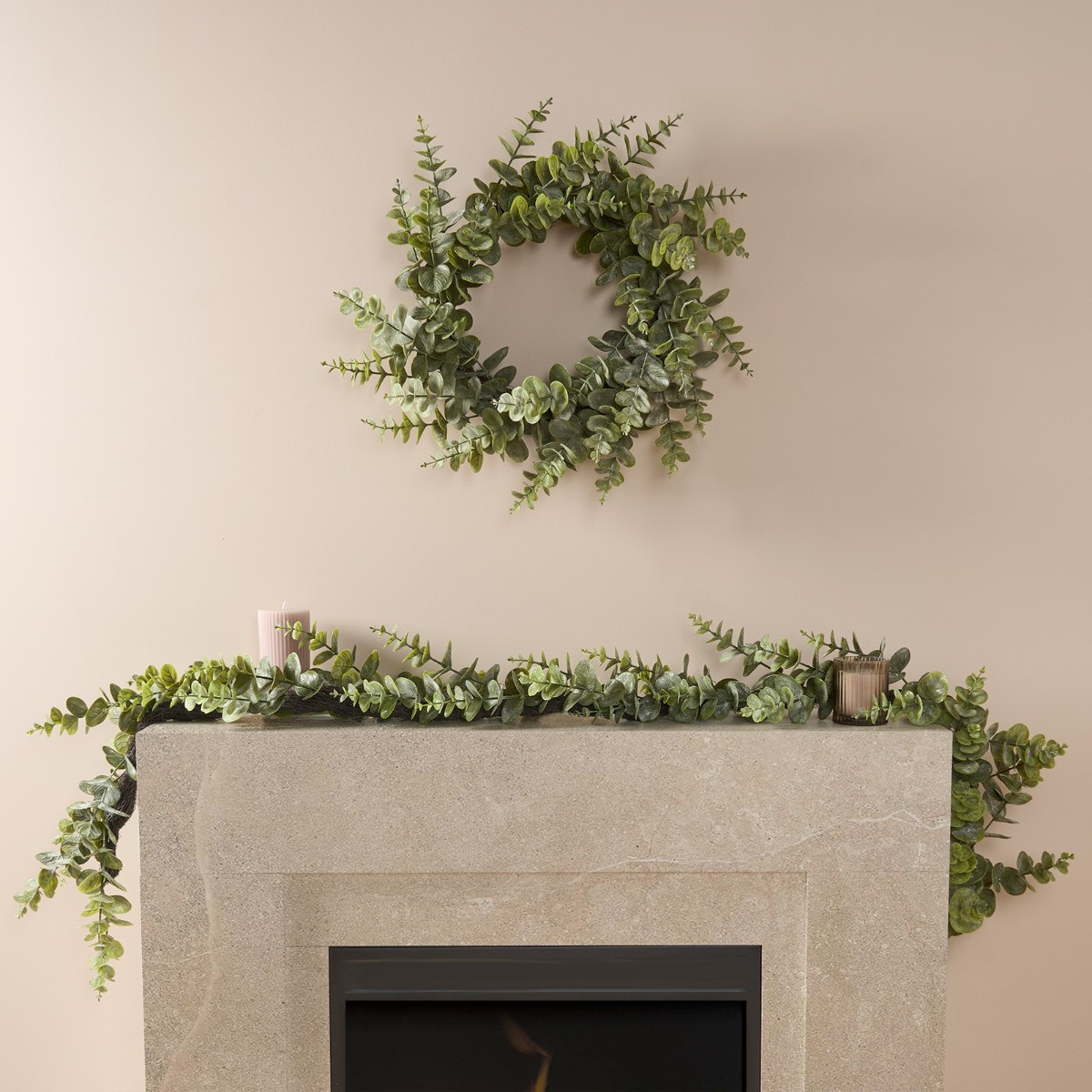 OHS Eucalyptus Garland, Green - 180cm>