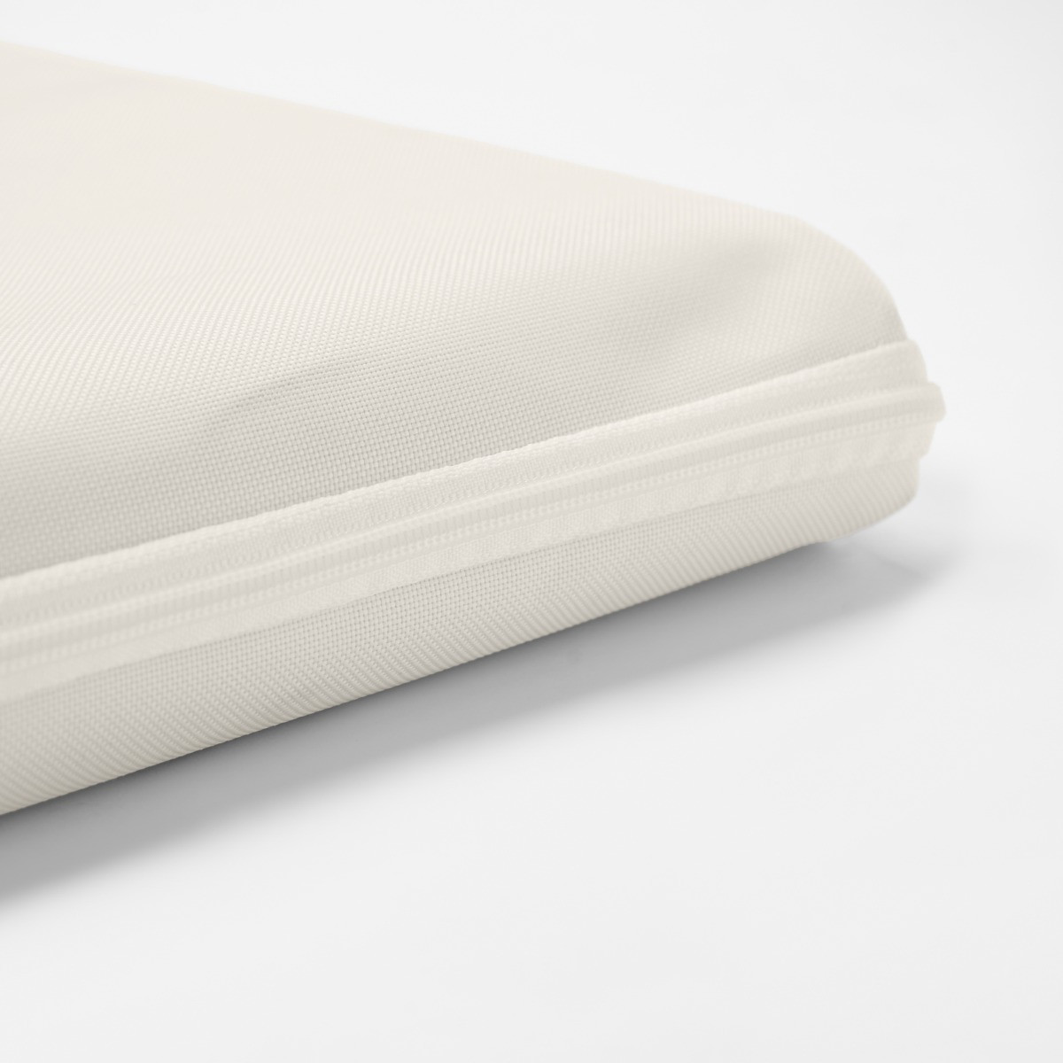 OHS 3-Seater Foam Bench Pad with Zip Waterproof Cover - Ivory>