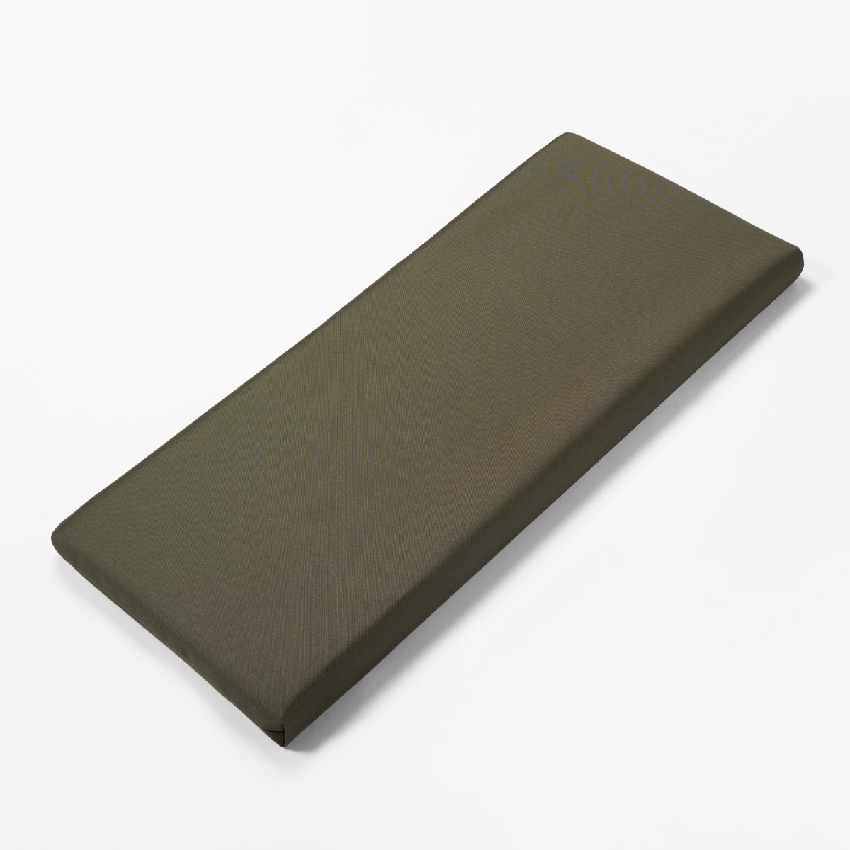 OHS 3-Seater Foam Bench Pad with Zip Waterproof Cover - Olive>