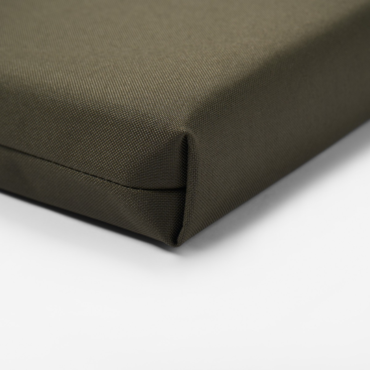 OHS 3-Seater Foam Bench Pad with Zip Waterproof Cover - Olive>