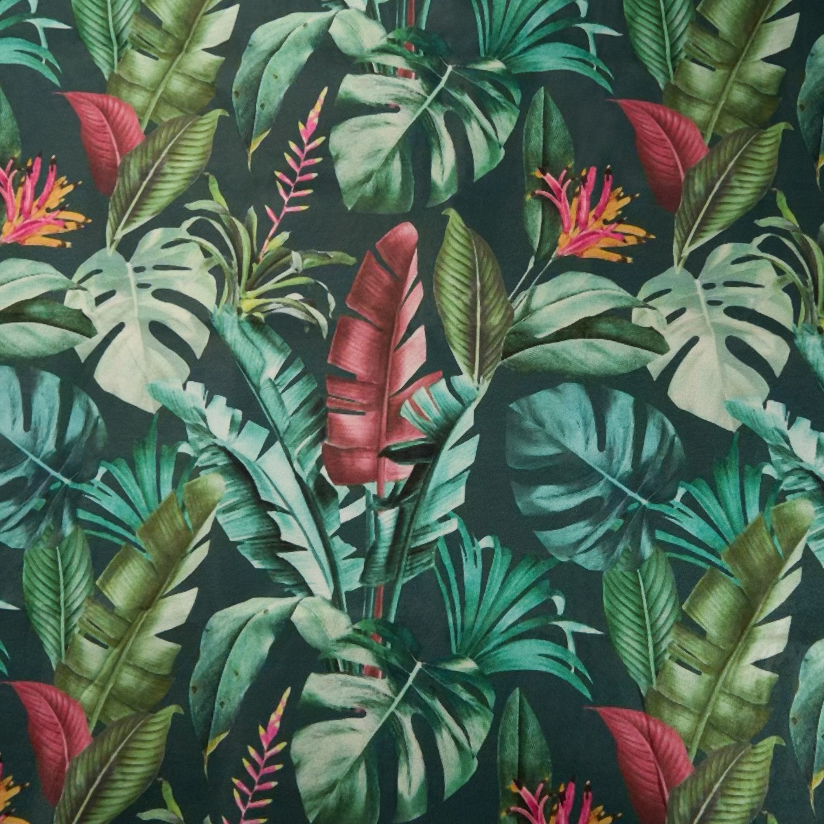 OHS Tropical Print Picnic Blanket - Green>