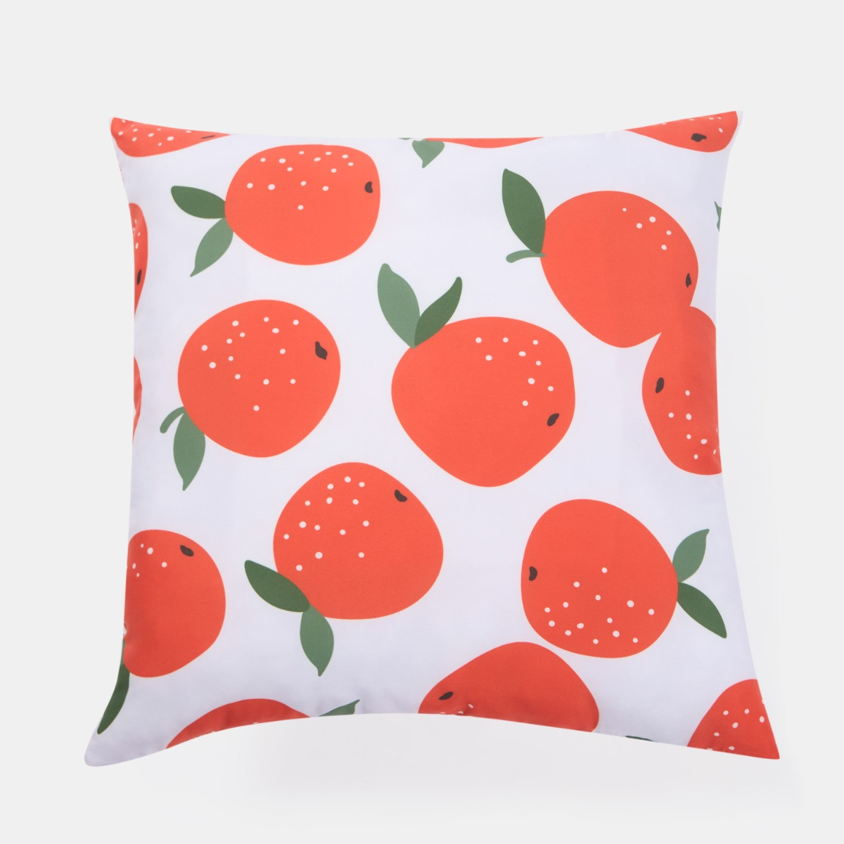 OHS Indoor/Outdoor Orange Print Cushion Covers - Orange>