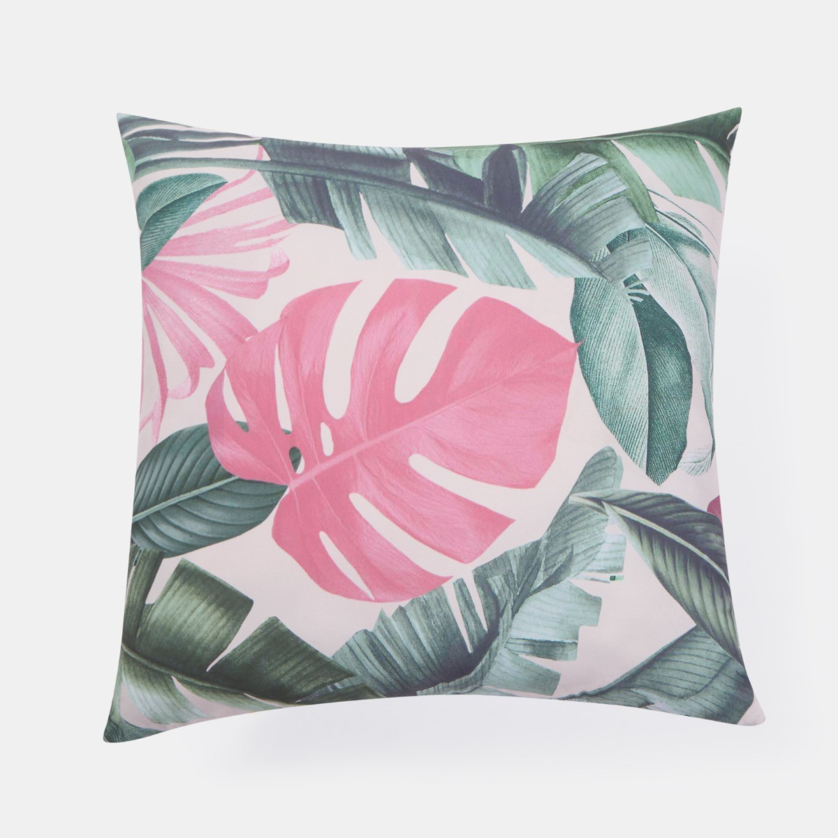 OHS Indoor/Outdoor Tropical Print Cushion Covers - Green>