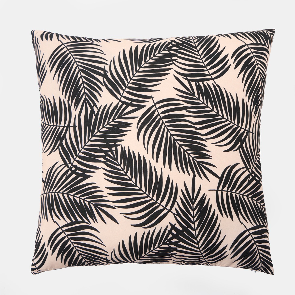 OHS Indoor/Outdoor Leaf Print Cushion Covers - Monochrome>