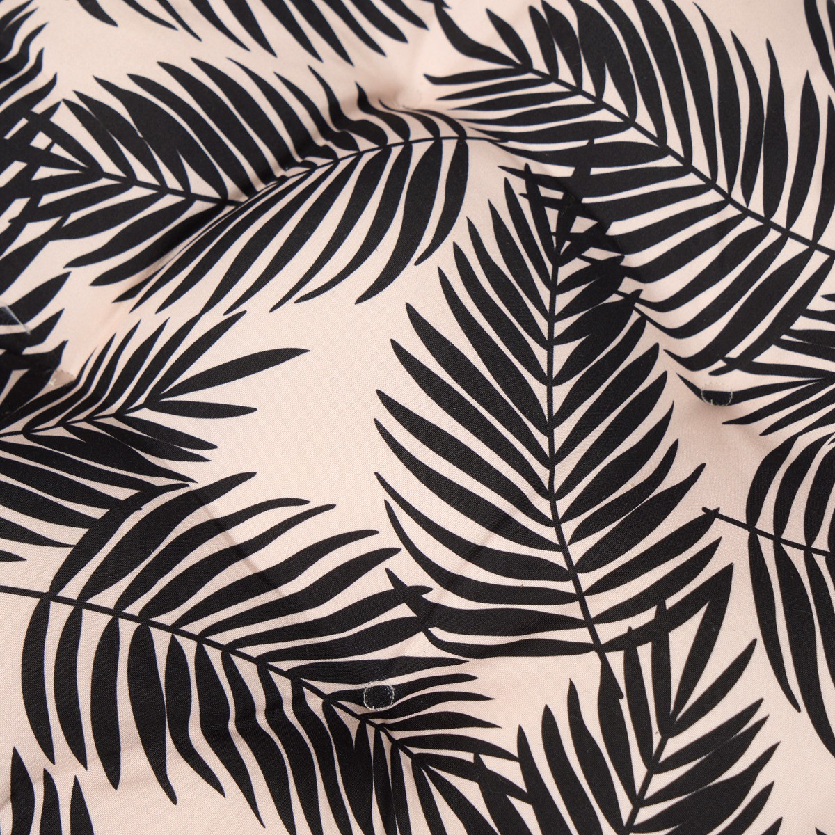 OHS Indoor/Outdoor Leaf Print Seat Pads - Monochrome>