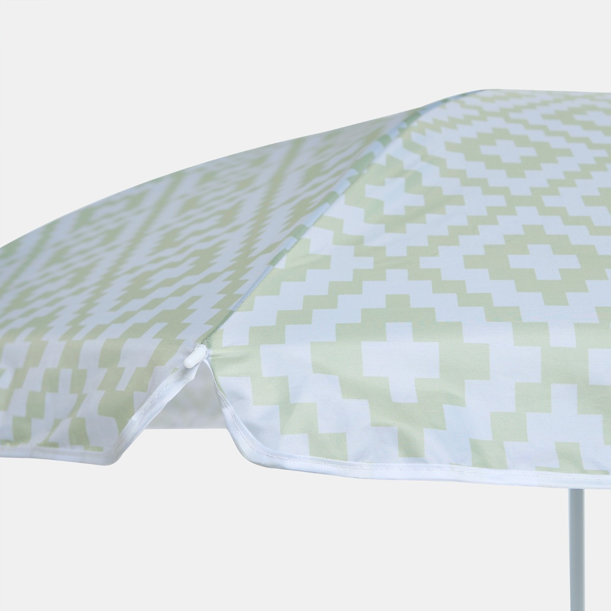 OHS Geometric Print Outdoor Parasol - Sage>