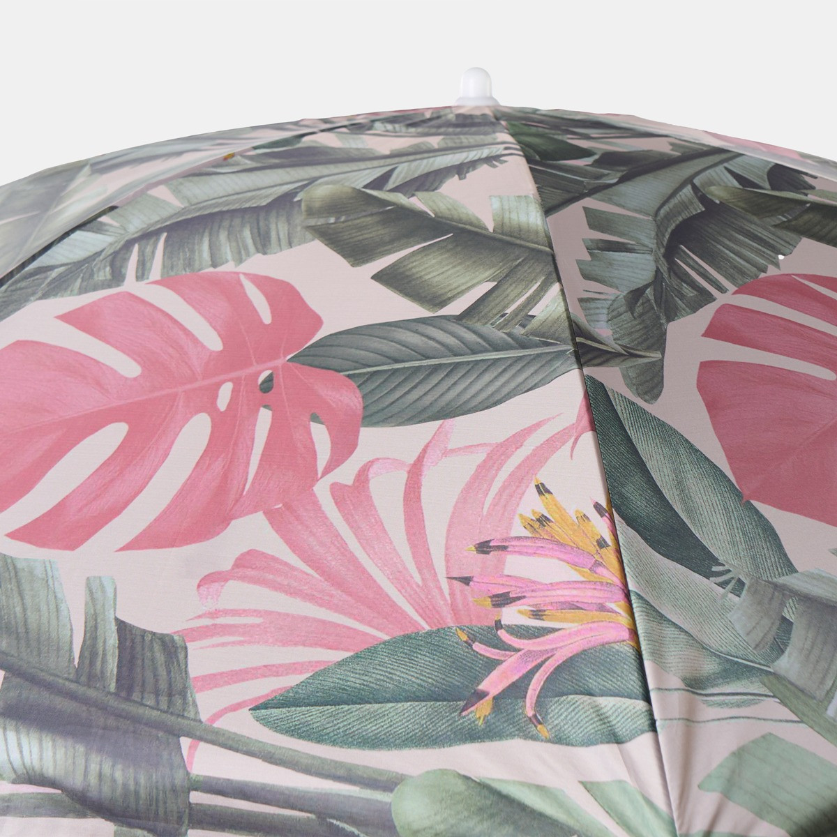 OHS Tropical Print Outdoor Parasol - Green>