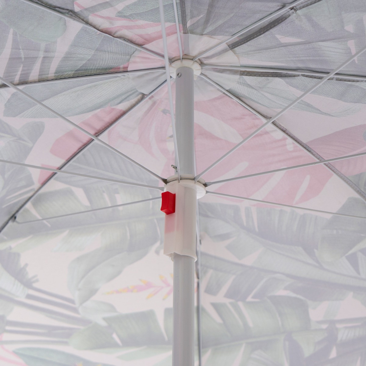 OHS Tropical Print Outdoor Parasol - Green>