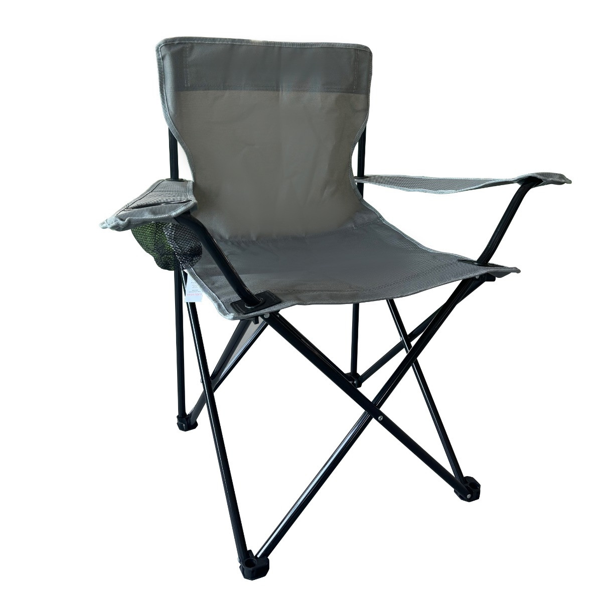 OHS Foldable Camping Chair - Grey>