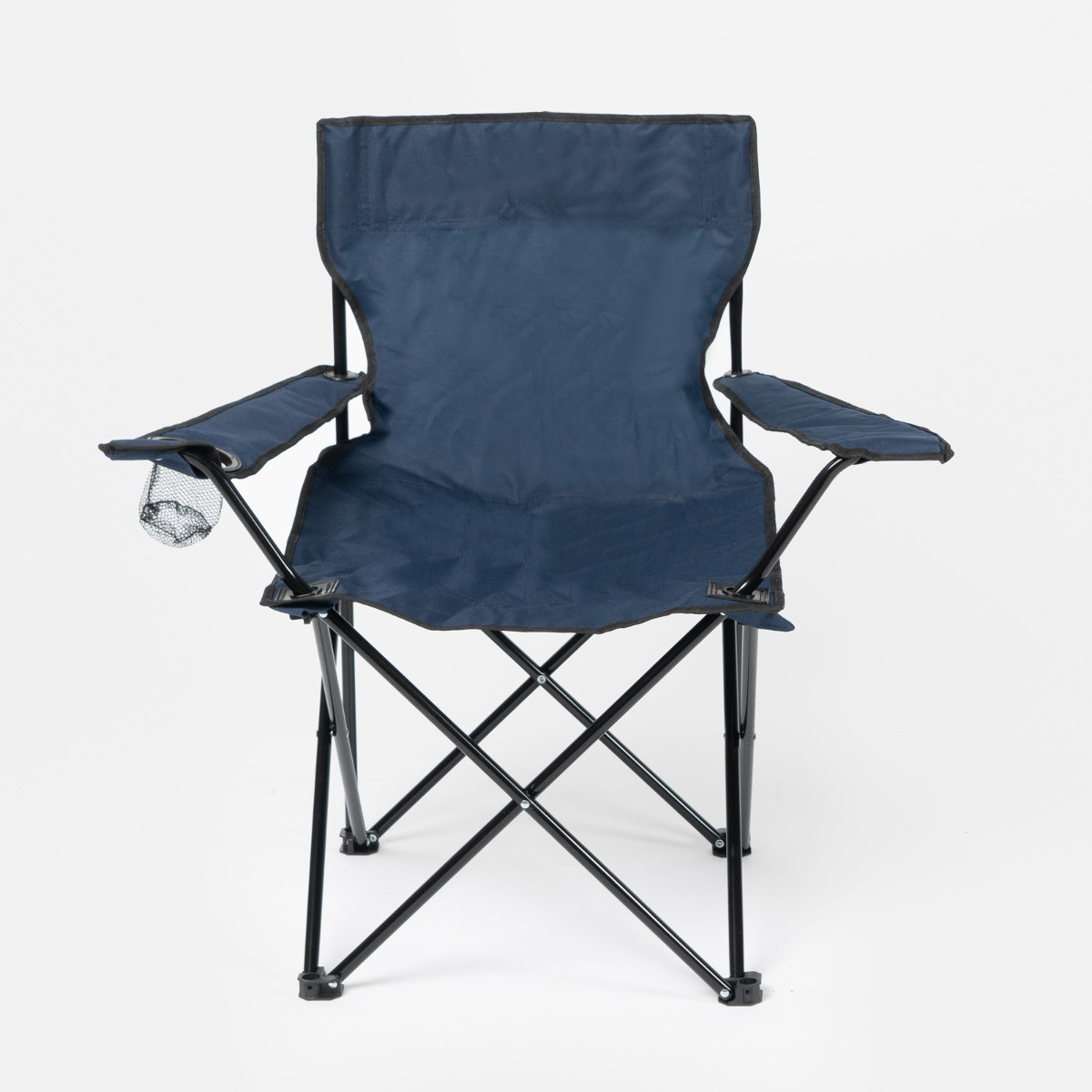 OHS Foldable Camping Chair - Navy>