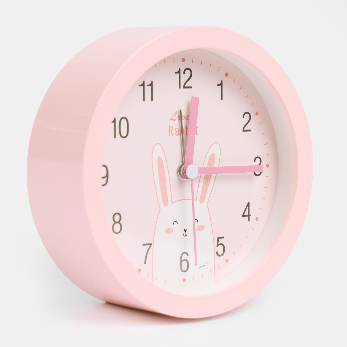 OHS Kids Small Rabbit Bedside Clock - Blush>