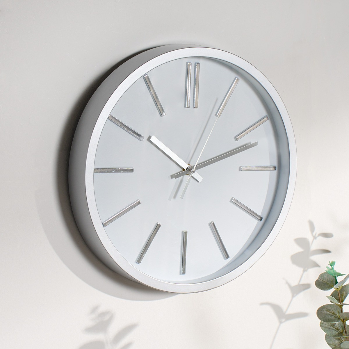 OHS Modern Wall Clock - Grey>