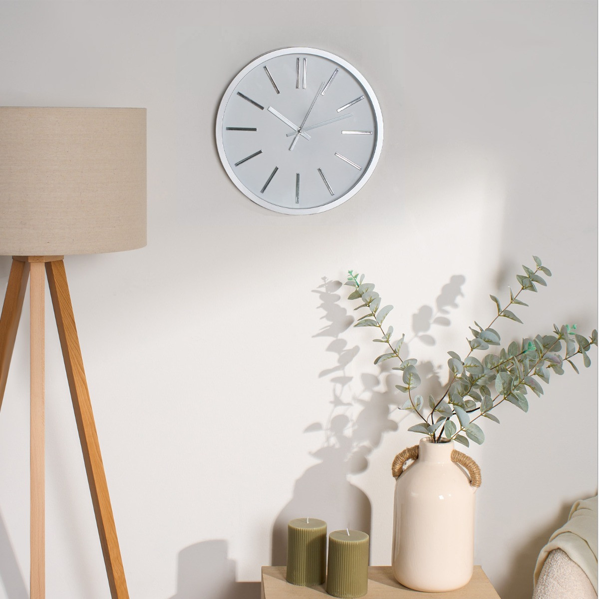 OHS Modern Wall Clock - Grey>