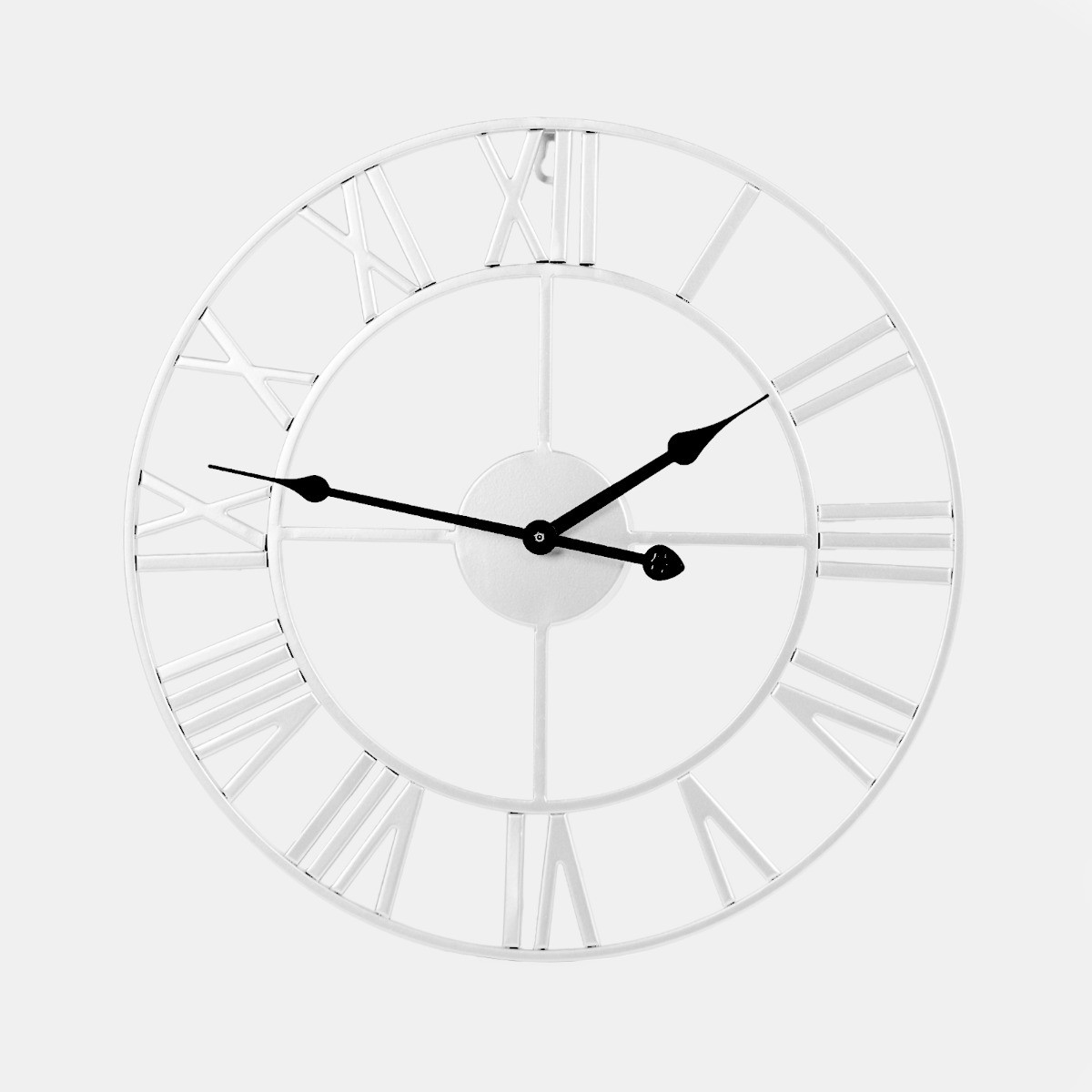 OHS Skeleton Wall Clock - Silver>