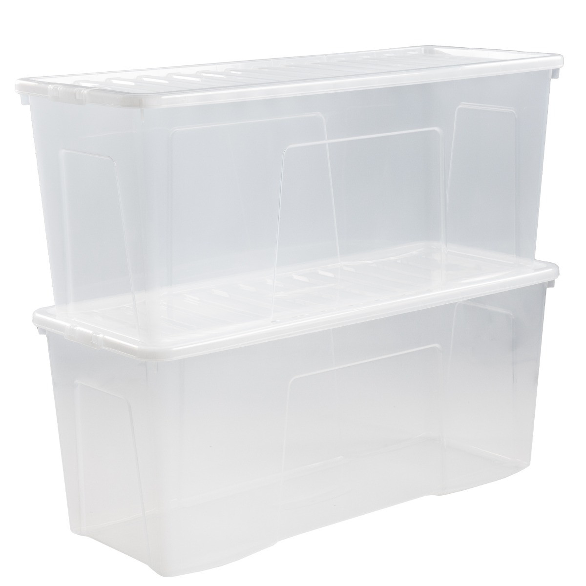 Wham Crystal Box and Lid, Clear - 133L>