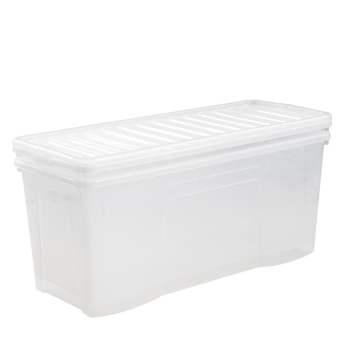 Wham Crystal Box and Lid, Clear - 133L>