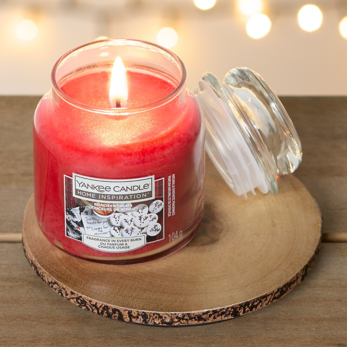 Yankee Candle Reindeer Treats 104g Small Jar Candle>