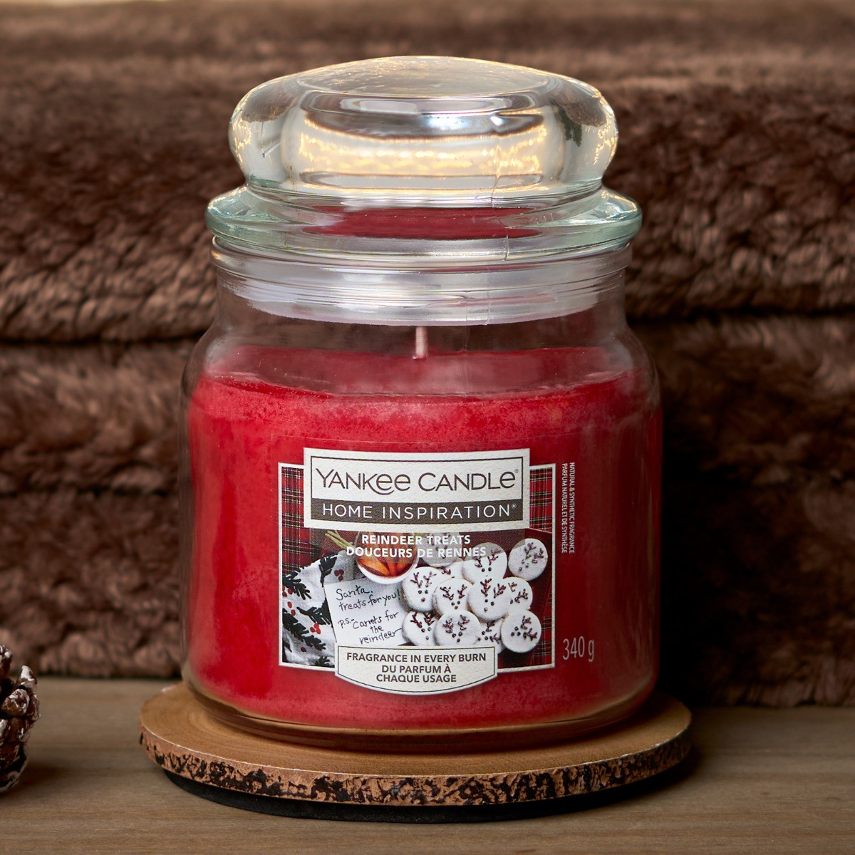 Yankee Candle Reindeer Treats 104g Small Jar Candle>