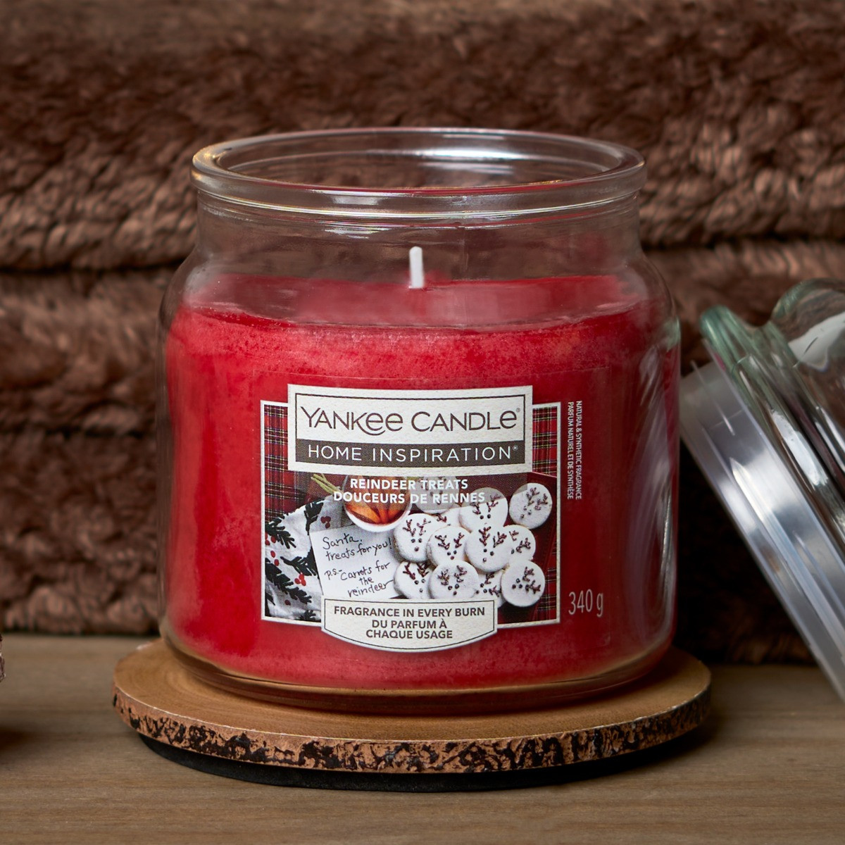 Yankee Candle Reindeer Treats 104g Small Jar Candle>