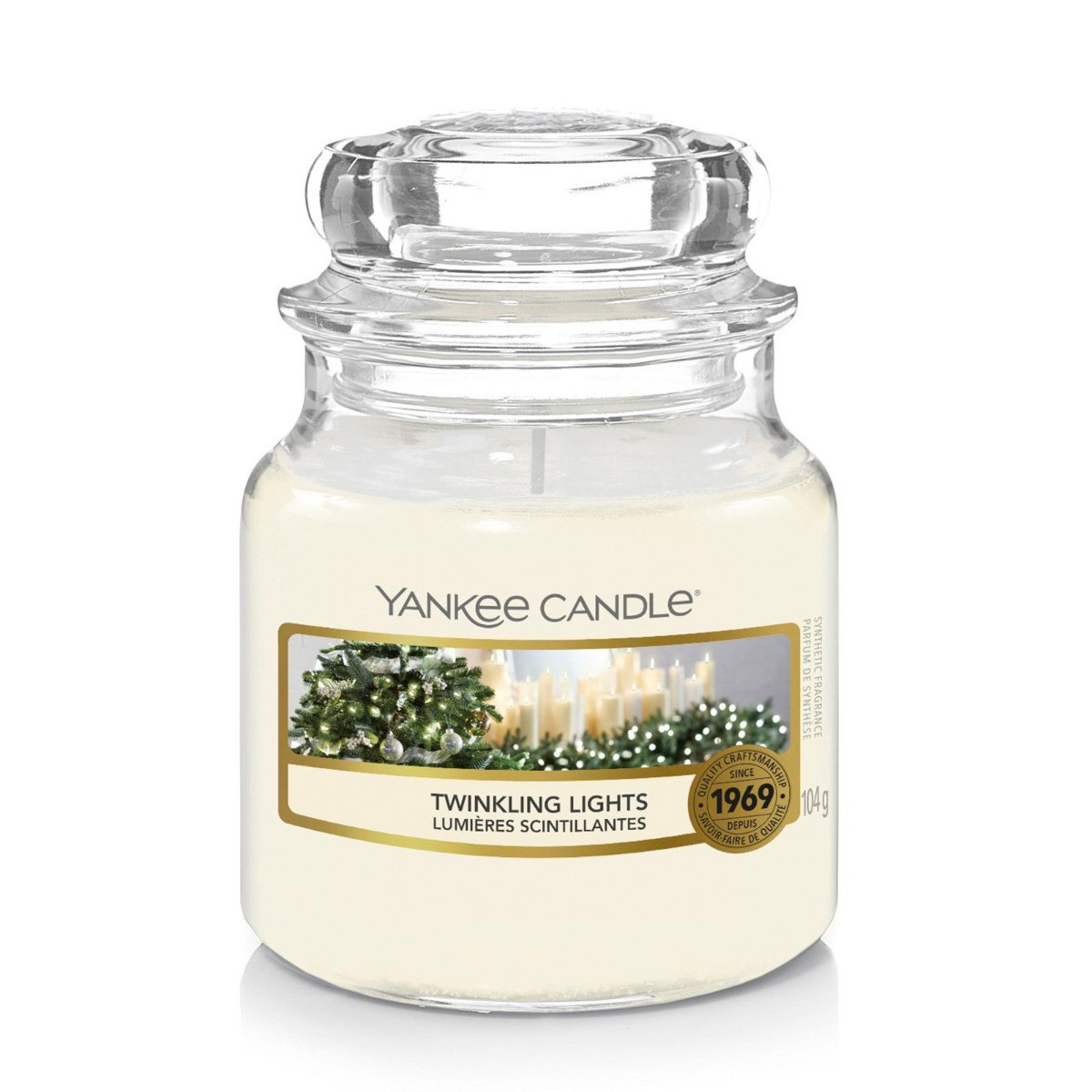 Yankee Candle Twinkling Lights 104g Small Jar Candle