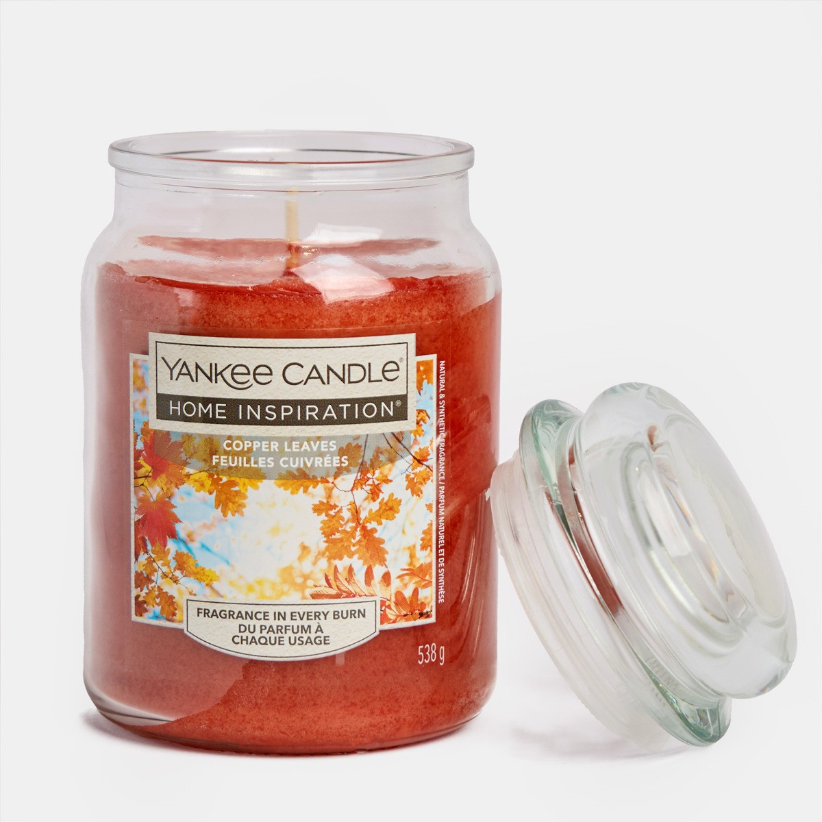 Yankee Candle Copper Leaves 538g Large Candle Jar>