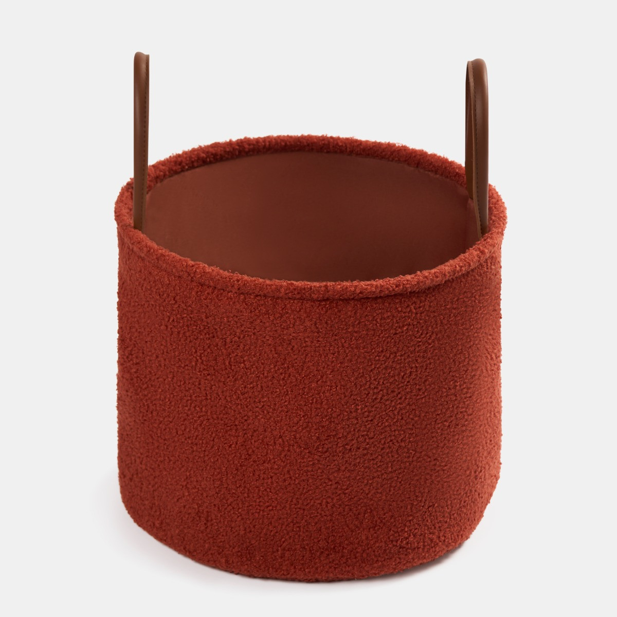 OHS Boucle Storage Basket - Rust>