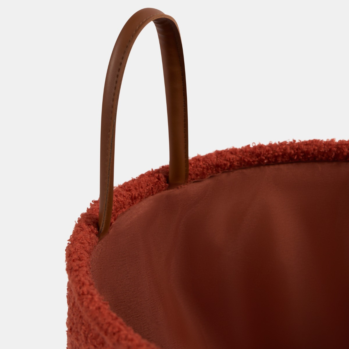 OHS Boucle Storage Basket - Rust>