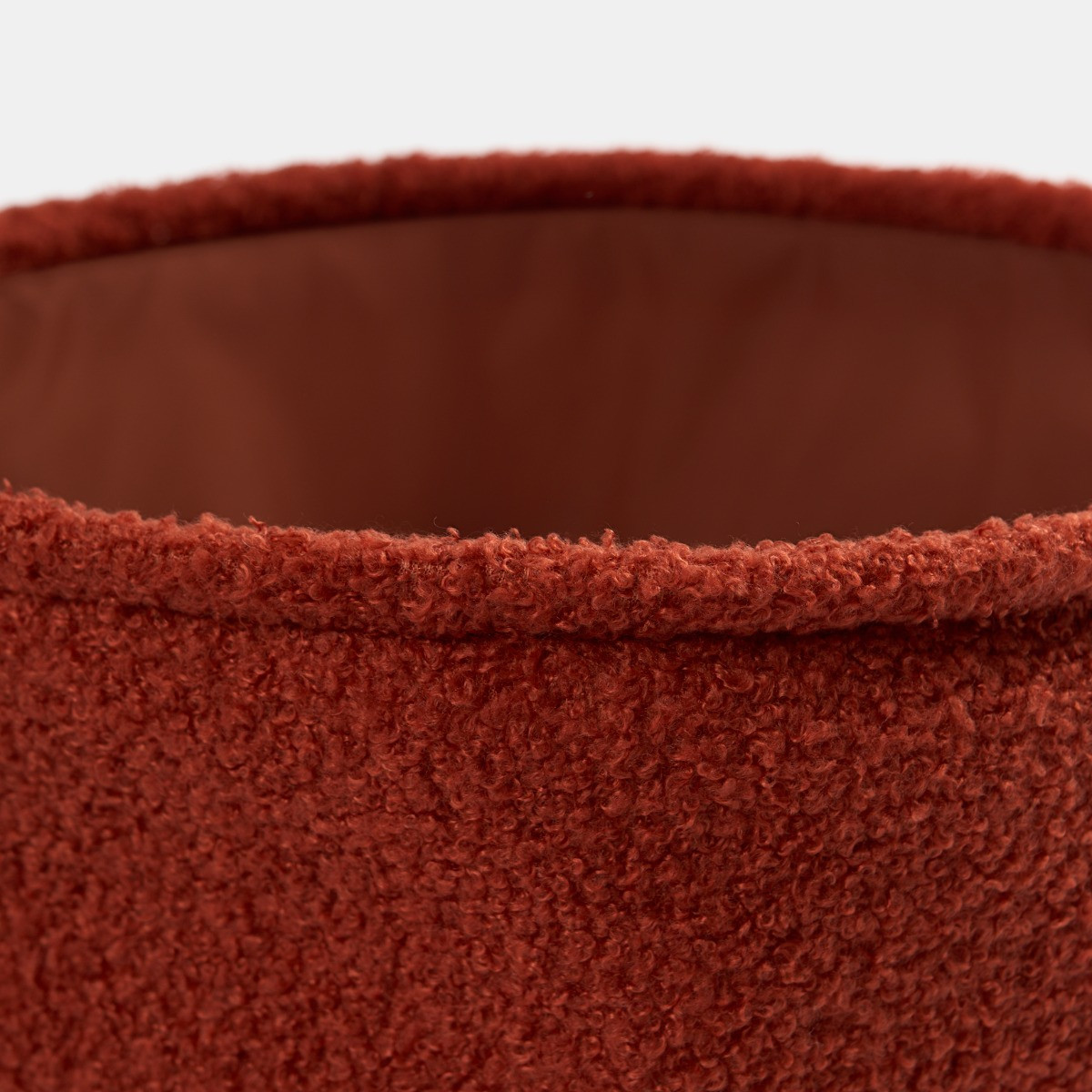 OHS Boucle Storage Basket - Rust>