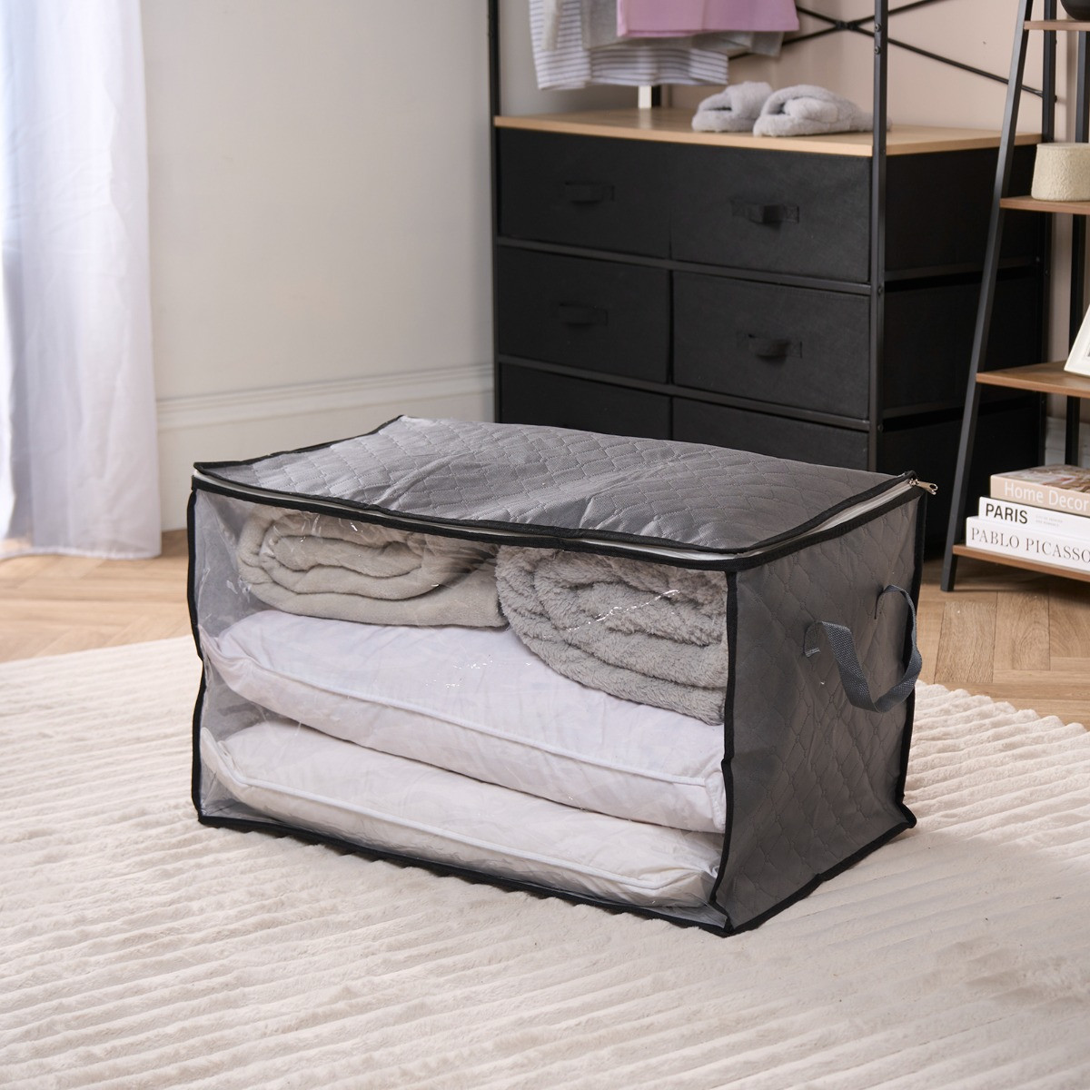 OHS 112-Litre Bedding Storage Bag - Charcoal>