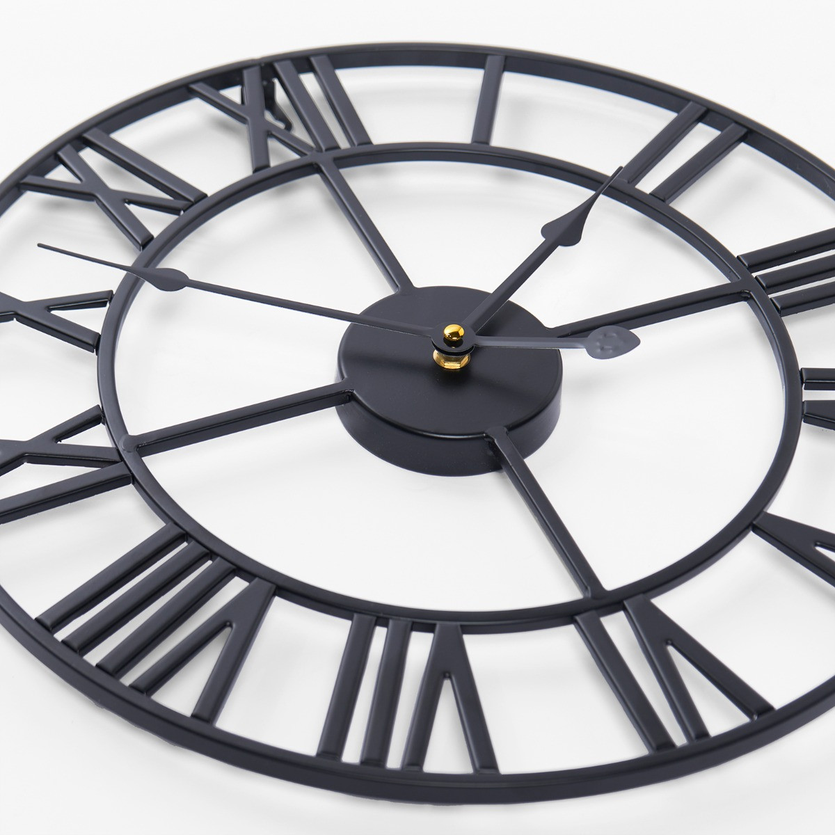 OHS Skeleton Wall Clock - Black>