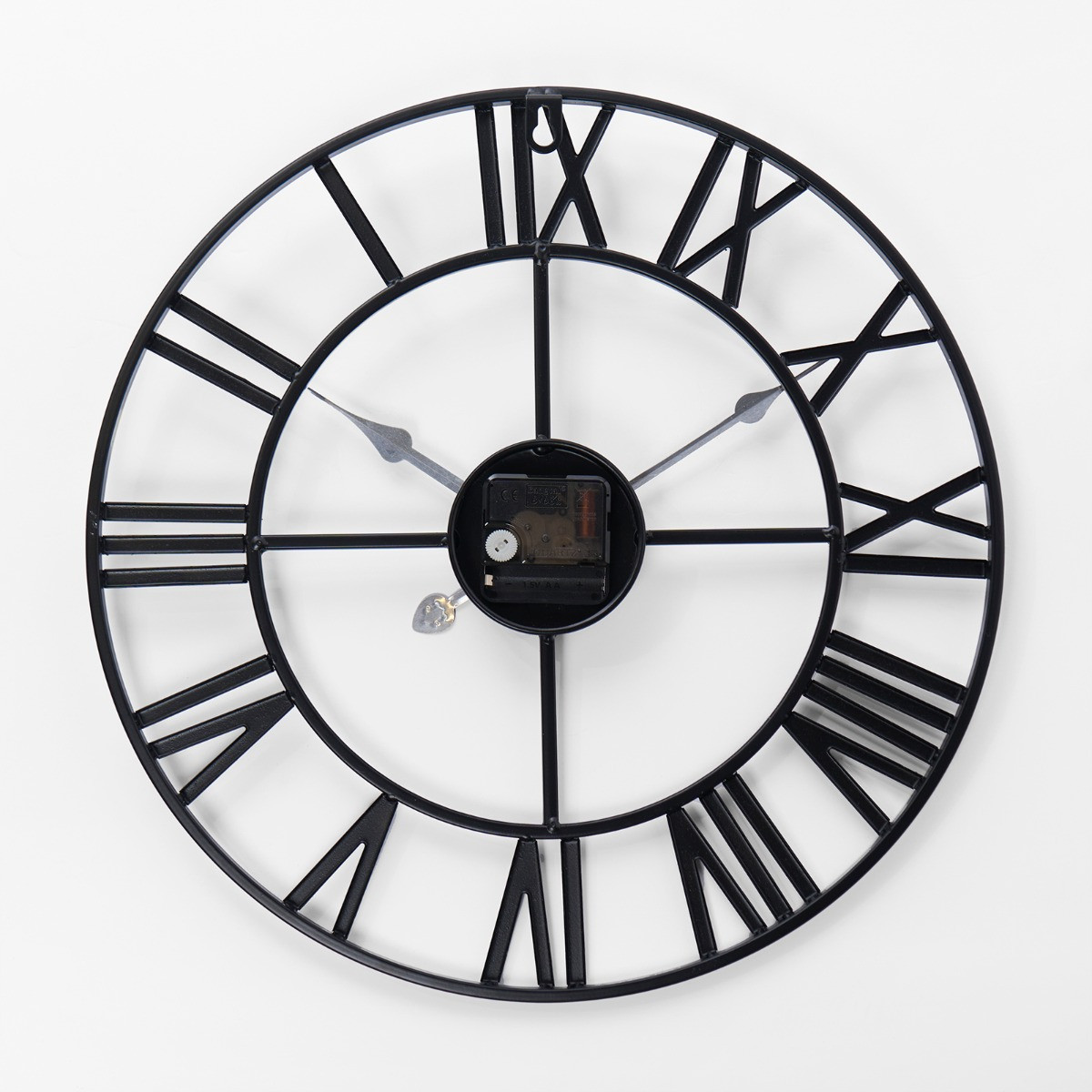 OHS Skeleton Wall Clock - Black>