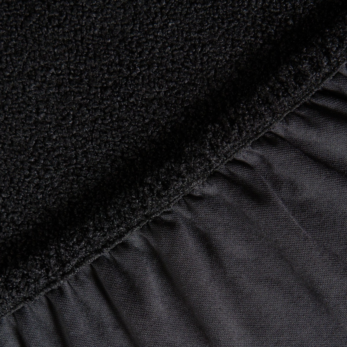 OHS Elastic Stretch Bouclé Sofa Cover - Black>