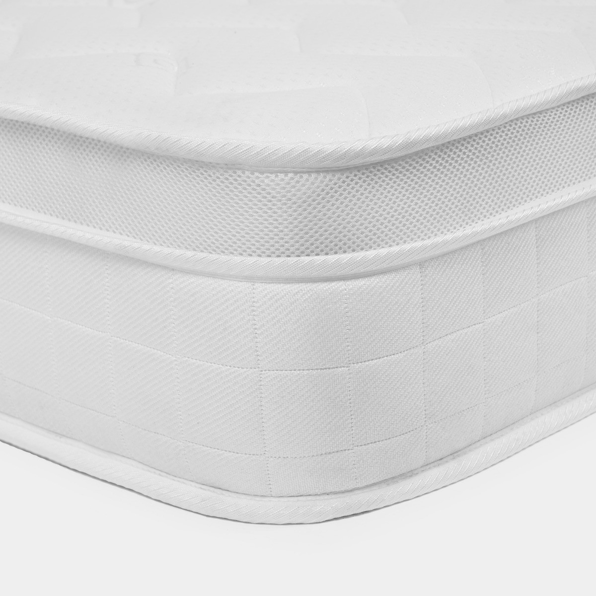 OHS Luxury Memory Foam Pillow Top Mattress - White>