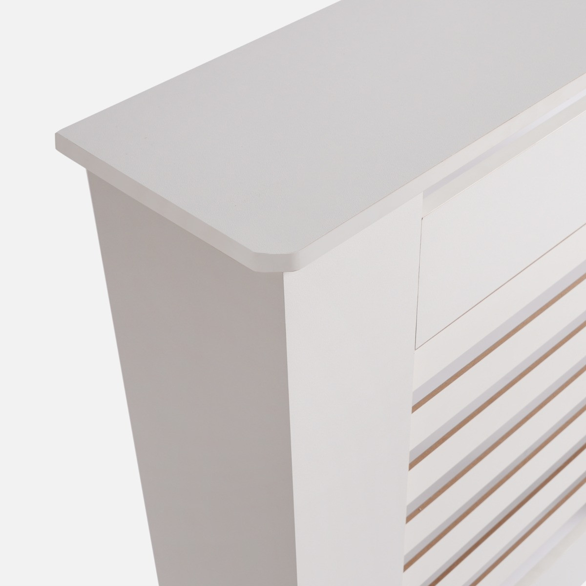 OHS Wooden Radiator Cover - White>