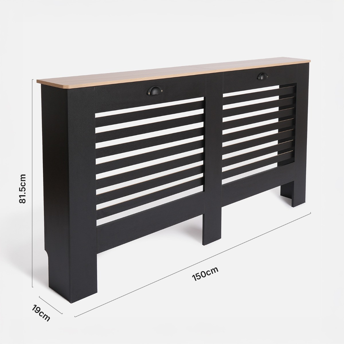 OHS Large Radiator Cover - Black>