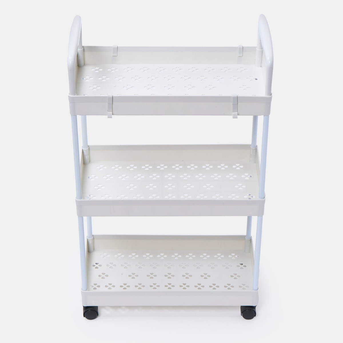 OHS 3 Layer Trolley Cart - White>