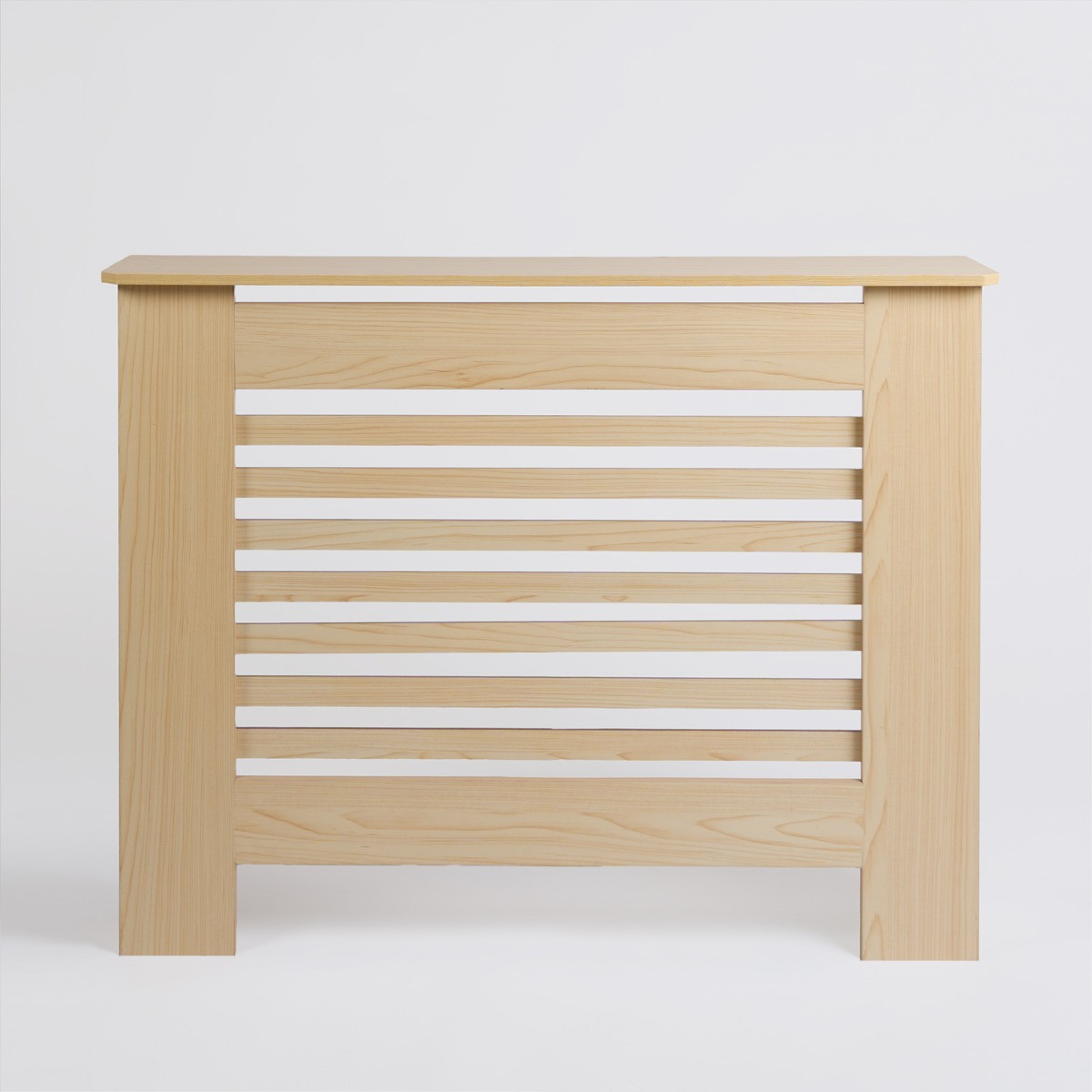 OHS Wooden Slats Radiator Cover - Natural>