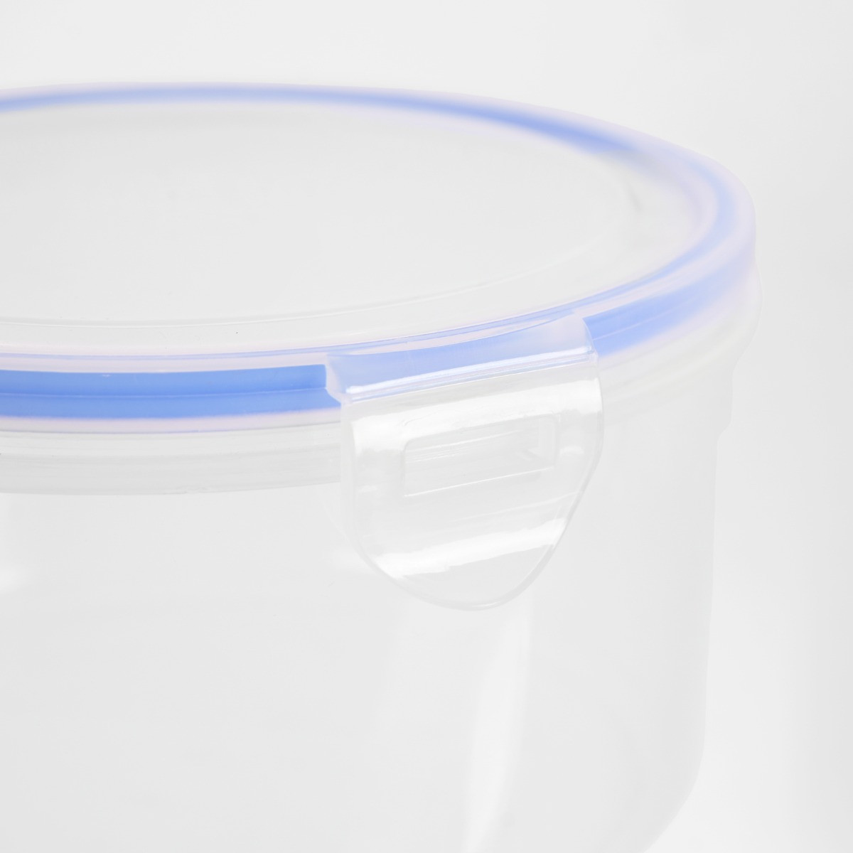  OHS Round Plastic Tupperware Set, 3 Piece - Clear>