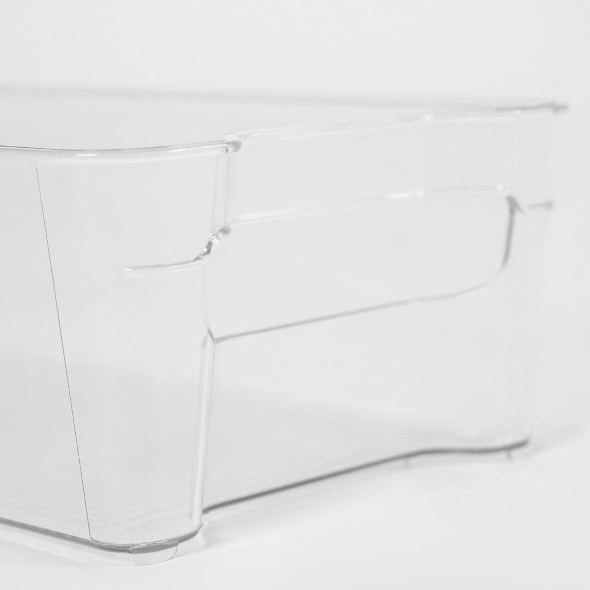 OHS Medium Fridge Storage Tray - Clear>