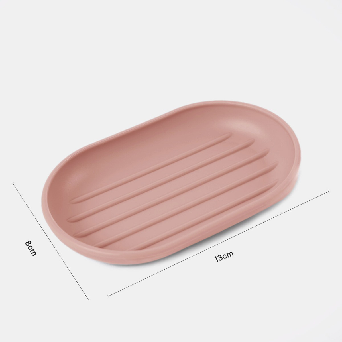 OHS 4 Piece Bathroom Accessories Set - Blush>