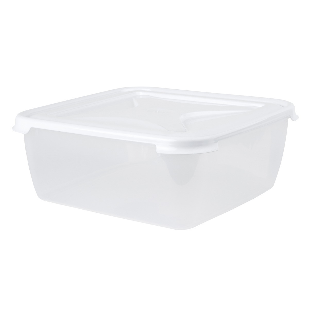 Wham Cuisine Large Square Food Box, White - 10 Litre