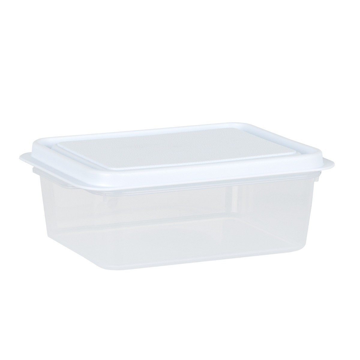 Wham Studio Rectangular Food Box, White - 1 Litre>