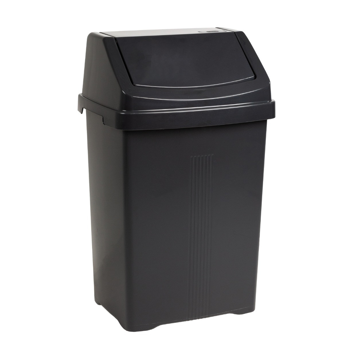 Wham Casa Swing Bin 25L - Black>