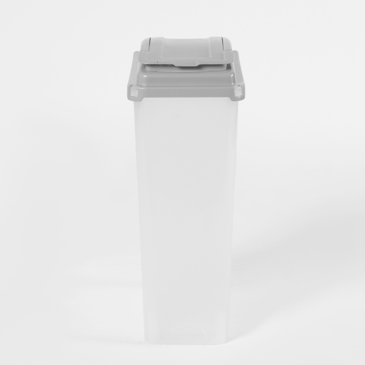 Wham 25L Slim Recycle Bin & Lid - Grey/White>