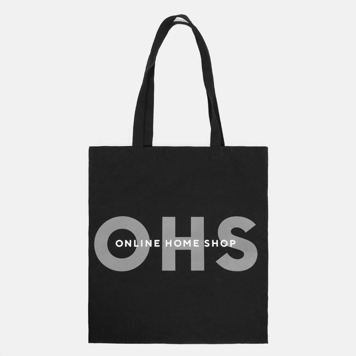 OHS Branded Cotton Tote Bag - Black>