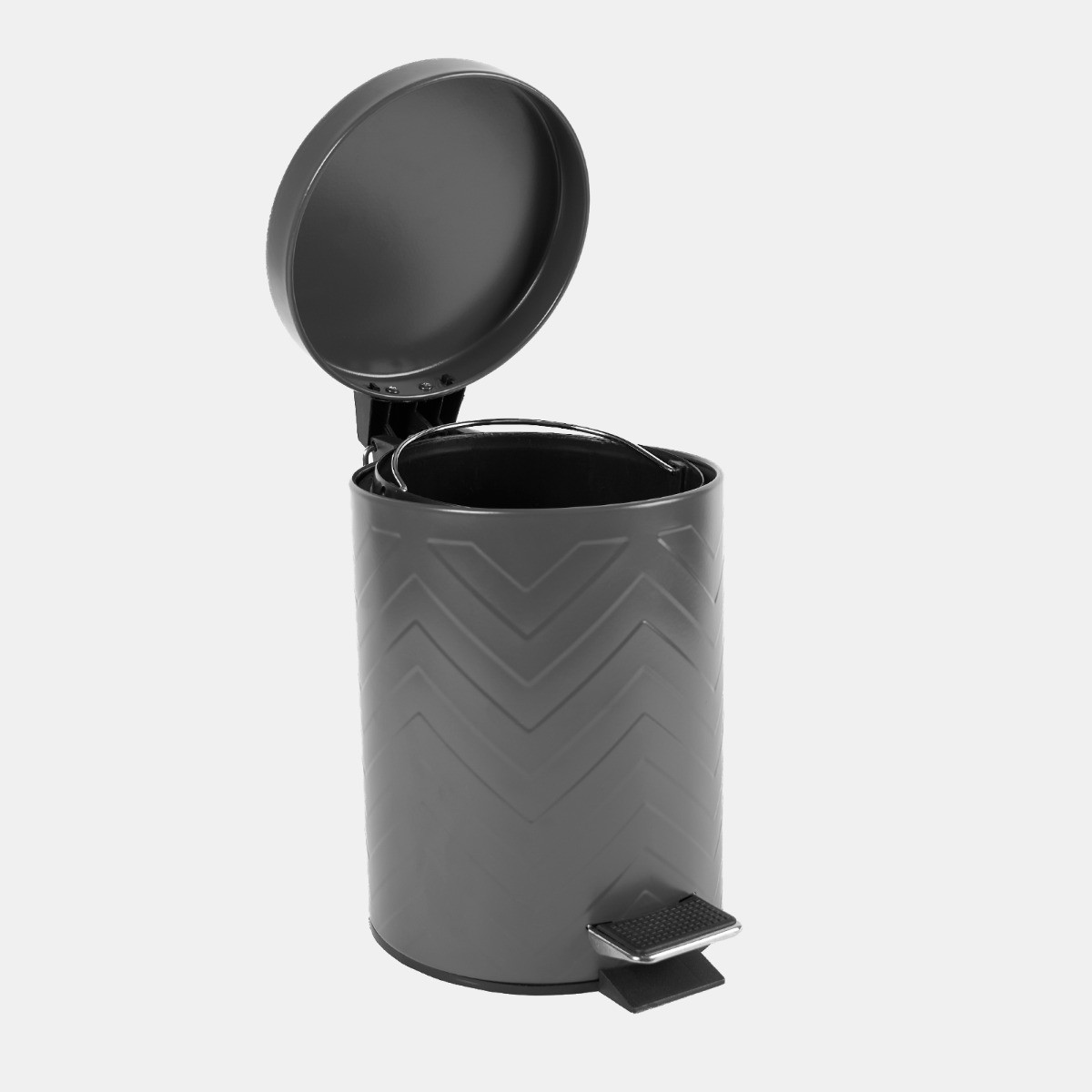 OHS Bathroom Pedal Bin - Charcoal>